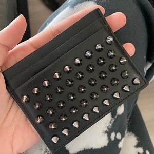 Used AUTHENTIC Christian Louboutin card holder
